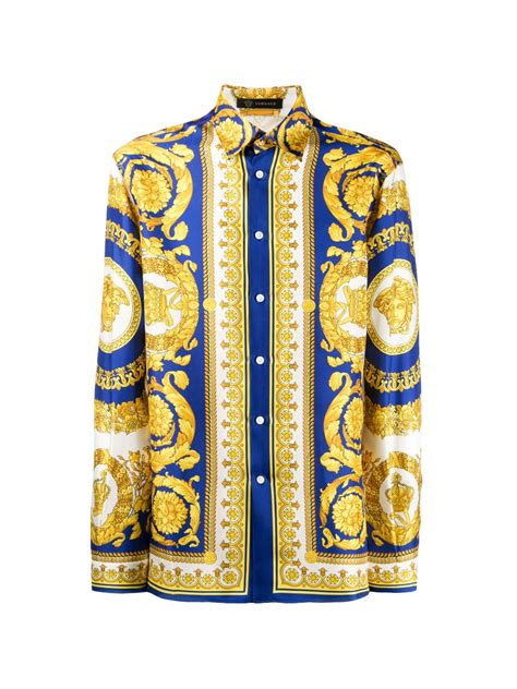 camicia versace barocco disegni significato|Così Gianni Versace ha creato il glamour italiano.